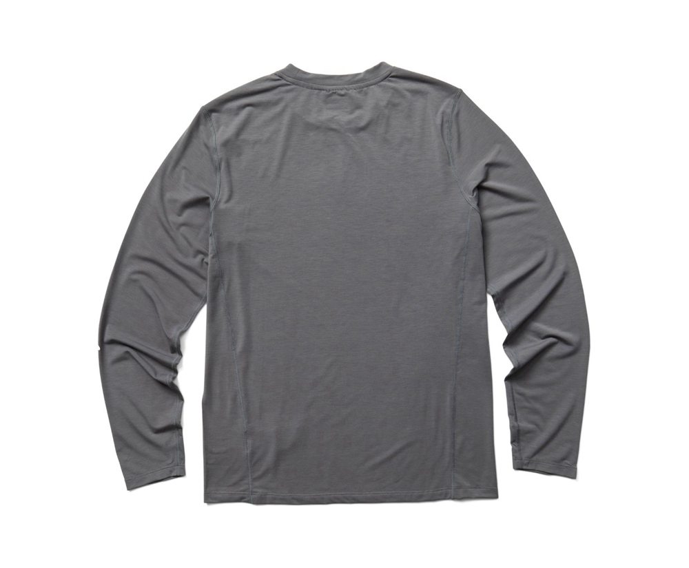 Merrell Langærmet Herre - Tencel™ Tee - Grå - WIC394761